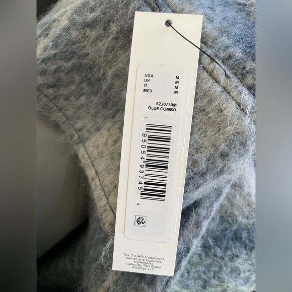 TAHARI STACIE PLAID SHACKET NWT - Picture 7 of 8